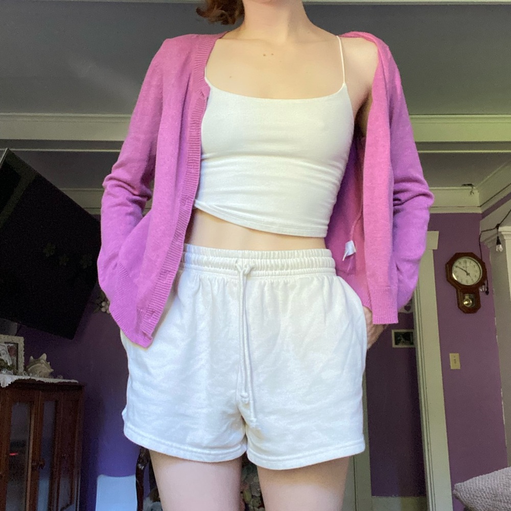 Purple Cardigan
